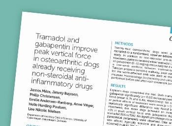 pub clinical investigation long term outcomes canine osteoarthritis